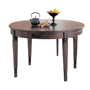 Single piller Wooden Dining Table with 4 Chairs